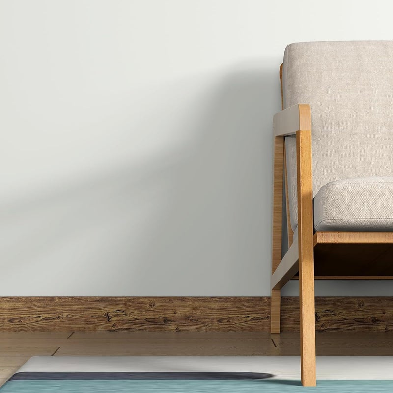 Decotalk 3"x236" Wood Border Wallpaper Peel and Stick Wood Grain Wallpaper Self Adhesive Wall Paper Removable Mirror Frame Border Wood Frame Mirror Vinyl for Bedroom Home Decor - Image 5